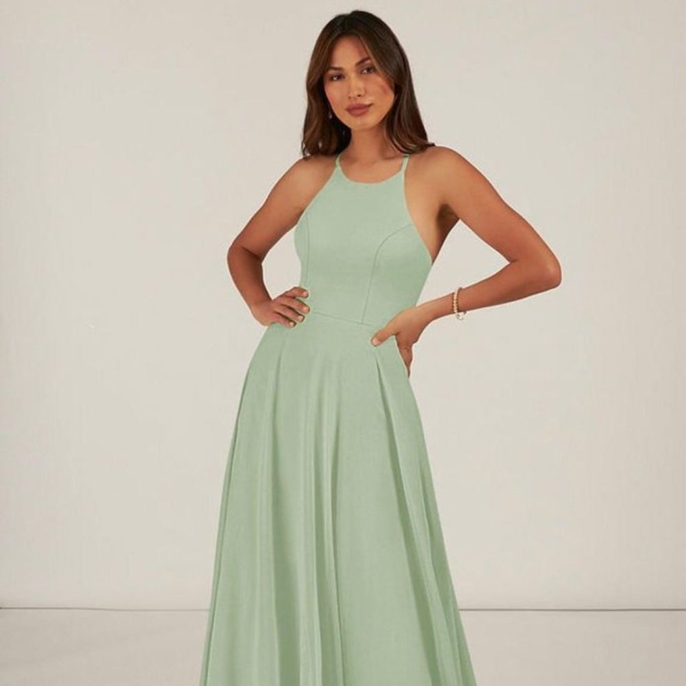 Azazie Celyn Bridesmaids Dress Size 12